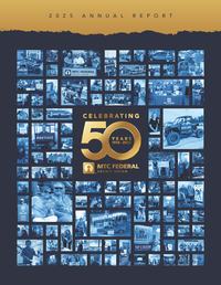 MTC Federal Credit Union 2025 Annual Report cover image